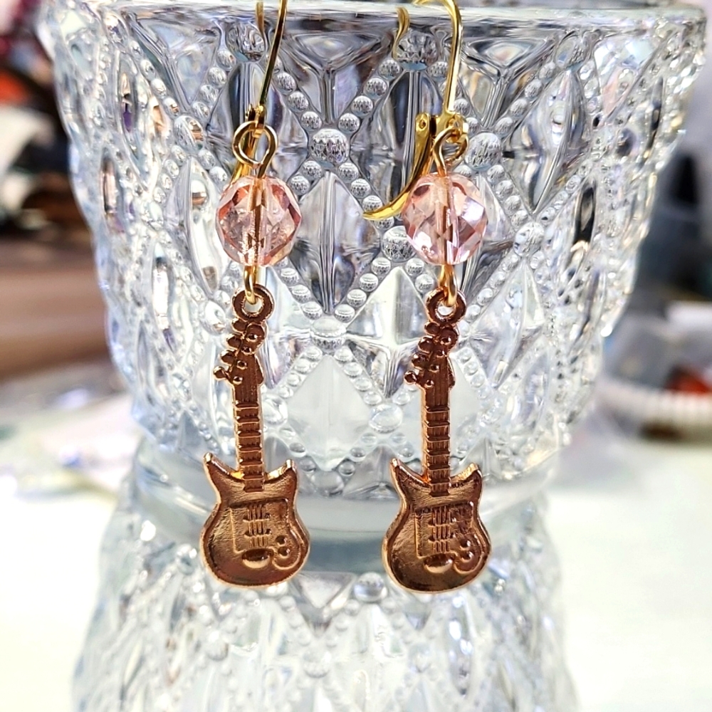 Electric Guitar Earrings!